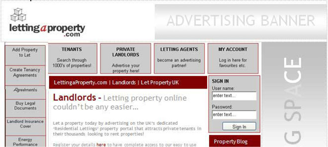 Previous application pages with usability issues highlighted
