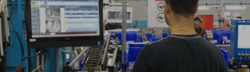 Visual Factory application search page